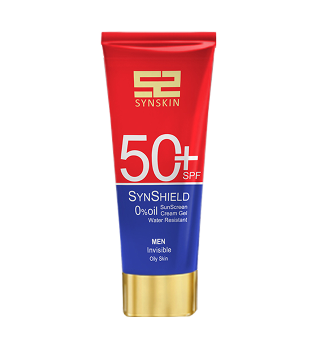 کرم ژل ضد آفتاب SPF50 مردانه ساین شیلد ساین اسکین