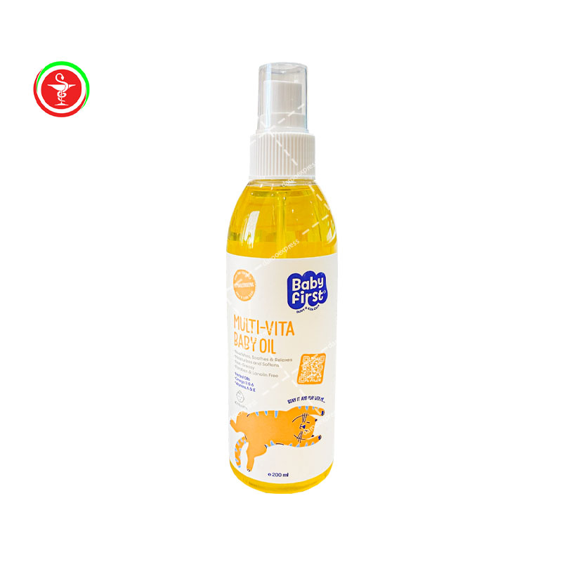 روغن بچه ویتامینه بیبی فرست