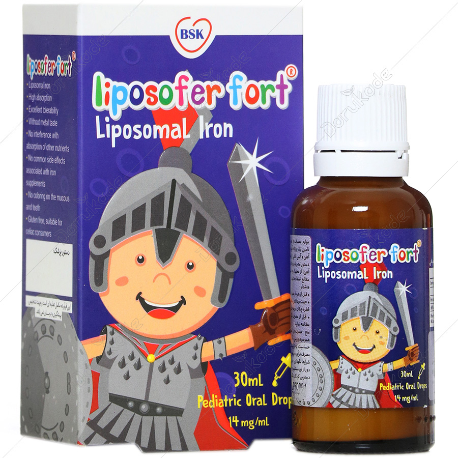 قطره خوراکی آهن لیپوزومال (لیپوزوفر فورت)